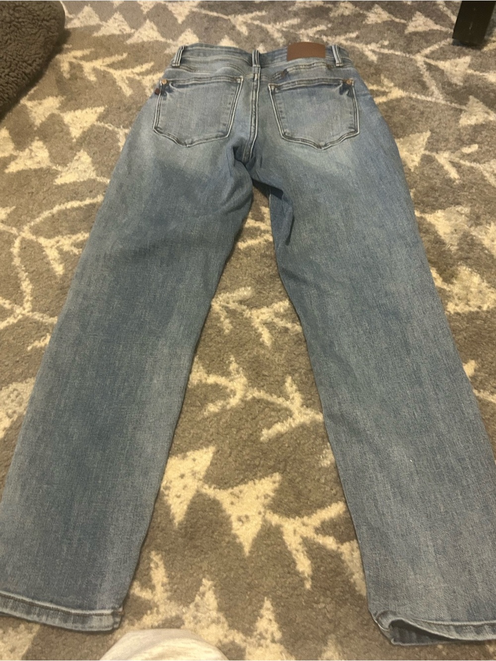 Judy Blue Light Blue Straight Leg Jeans - Picture 5 of 5